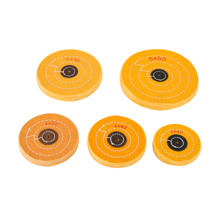 High Quality Customized Dental Polishing Wheels Yellow Buffing Wheels