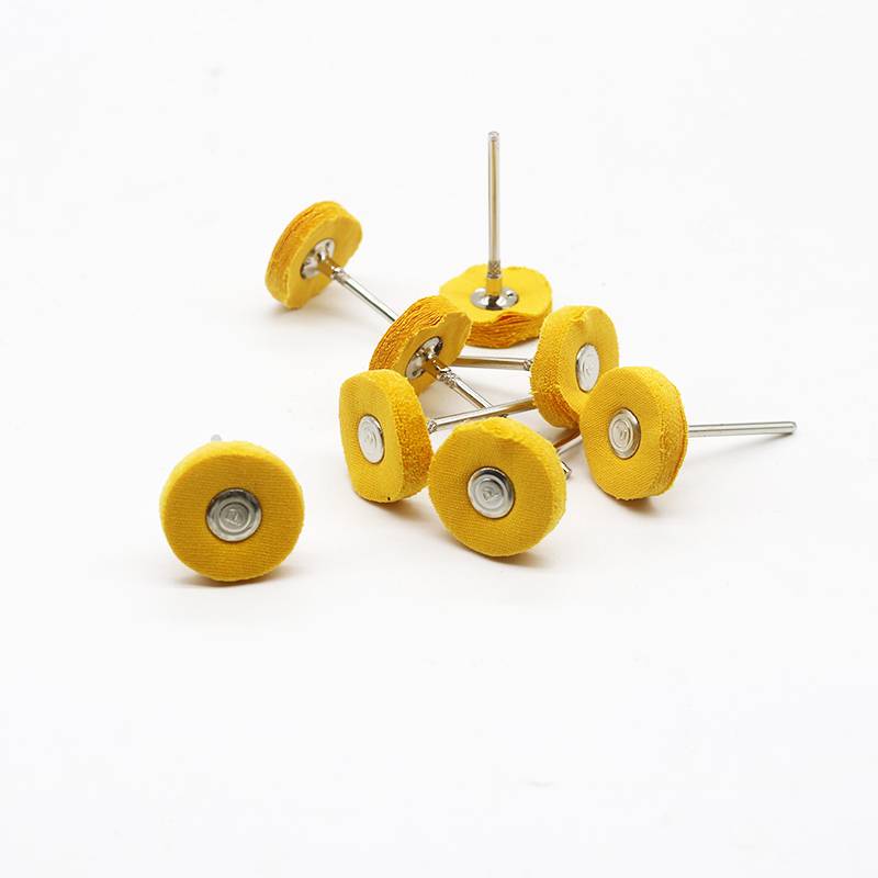 Dental Laboratory Cloth Polishing Wheels With Handle